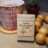 Savon artisanal et naturel au miel et au lait de chèvre (25%)